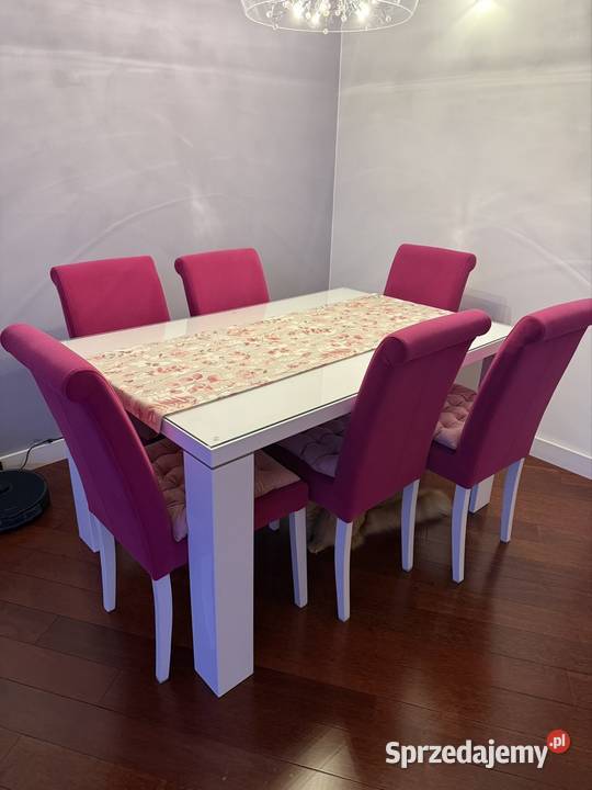 Stół do jadalni z krzesłami Warszawa