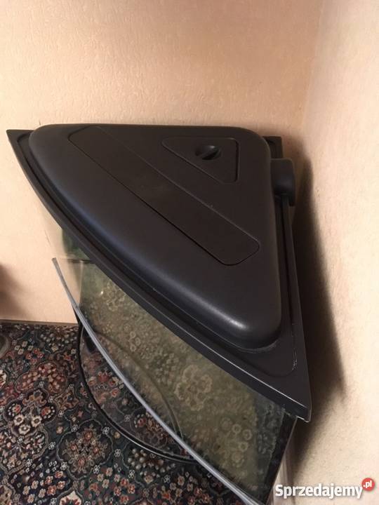Akwarium narożne 70x70x50 170l z wyposażeniem Poznań