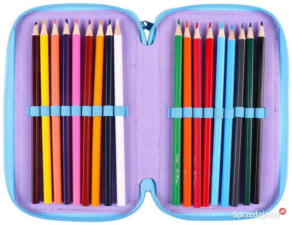 Piórnik Elsa Kraina Lodu Frozen 3 Komory Pisaki Mogilany