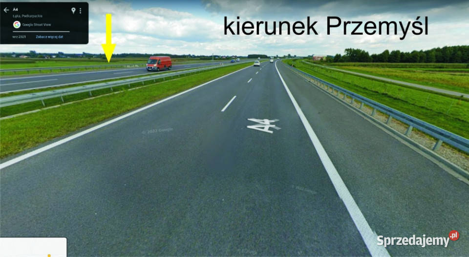 wynajmę działkę pod reklamę autostradzie A4