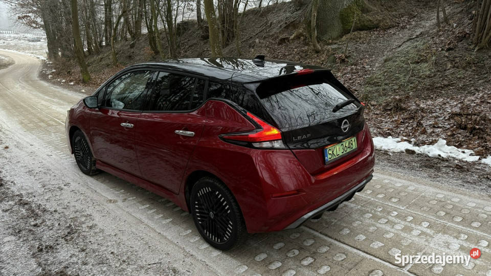 Nissan Leaf wersja bateria 62kWh 25 tyskm moc Gdańsk
