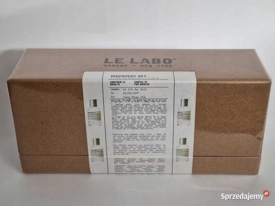 Zestaw Le Labo Discovery Set 4x30 ml Sokółka