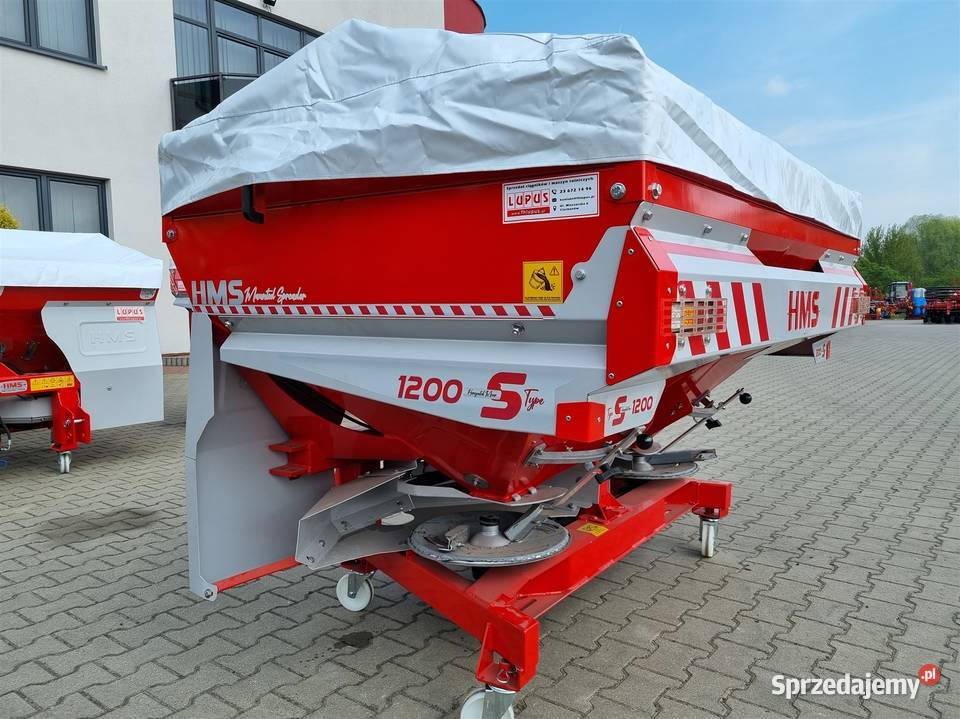 Rozsiewacz nawozu 1200l tarcze inox niezależne sprzedam