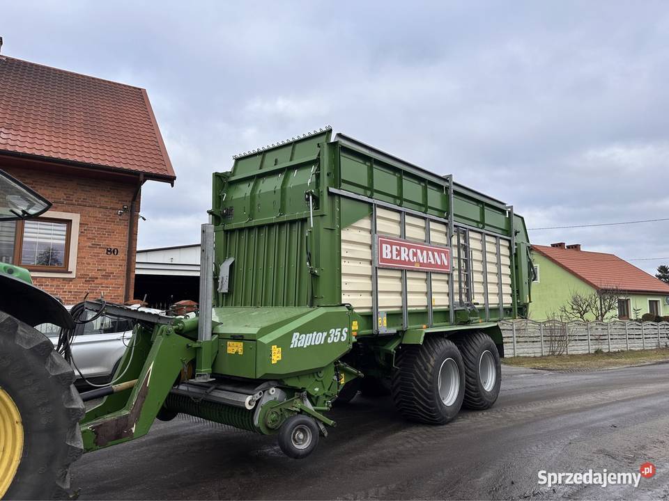Przyczepa samozbierająca bergmann raptor 35s
