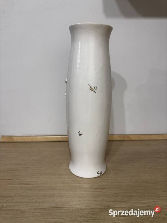 Elegancki ręcznie wykonany ceramiczny wazon Nowy Tomyśl