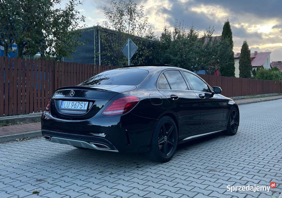 Mercedes Benz C klasa w205 9G tronic AMG lubelskie Lublin