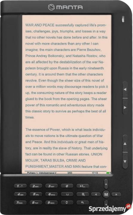 Ebook Manta NOWY Zielona Góra