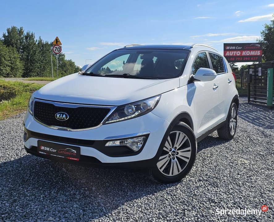 KIA SPORTAGE PIĘKNA BOGATE WYPOSAŻENIE 17 DIESEL Latoszyn