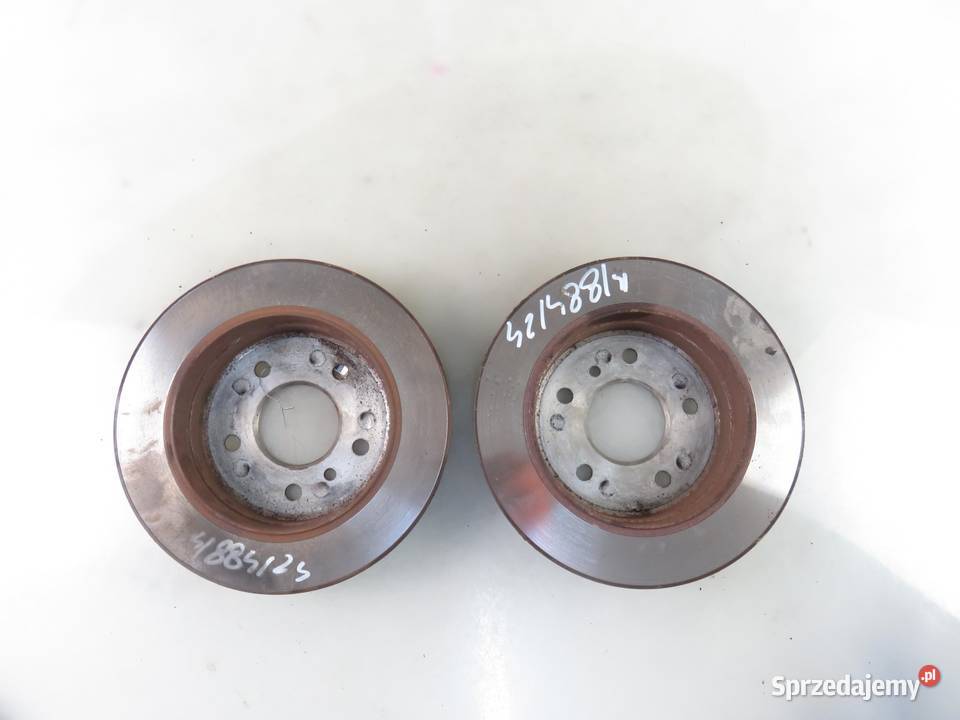 2x TARCZA HAMULCOWA TYŁ MERCEDES W168 A 170 CDI