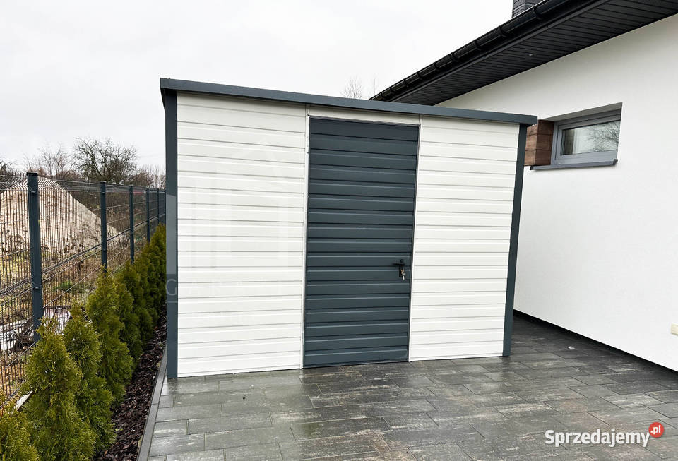 Domek Ogrodowy Schowek Garaż 4x3 rynny Spad w Altany i wiaty wielkopolskie Jarocin