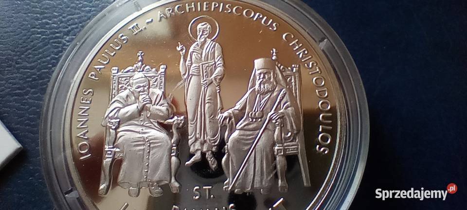 Stare monety Medal Jan Paweł II Zakon Maltański