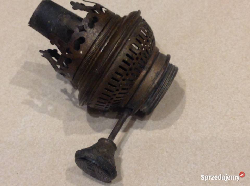 Brener Mosiężny Stary Sygnowany Kolekcje Nowa Sól