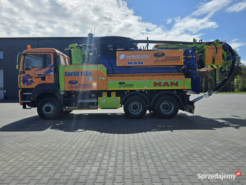 MAN Wiedemann SUPER 1000 6x6 WUKO RECYKLING do Daleszyce sprzedam