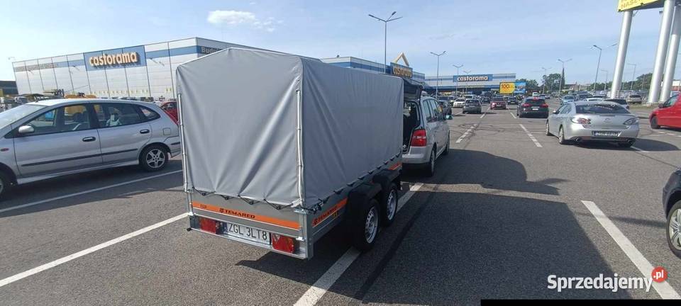 Sprzedam Przyczepę samochodowa Eco 2612 Kipp burtowe Do samochodów osobowych Goleniów