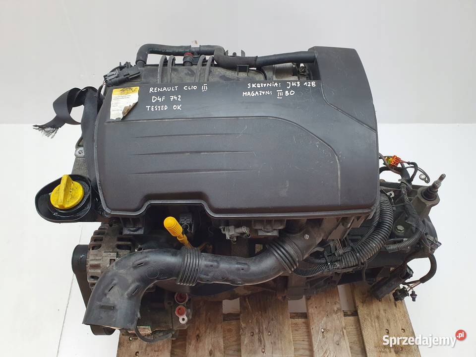 SILNIK KOMPLETNY Renault Clio III 12 16V 75 150