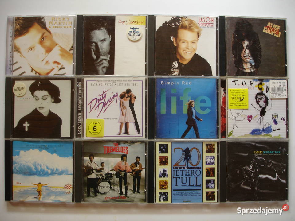 Płyty CD kolekcjonerskie różne zestaw 4 lubuskie Zielona Góra sprzedam