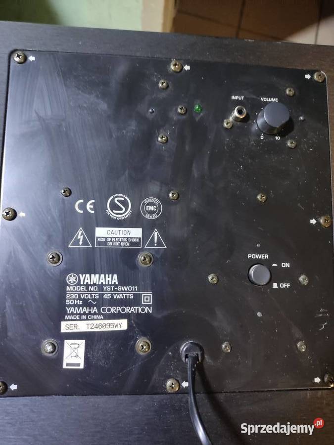 Subwoofer YAMAHA YSTSW011 Wieprzyce