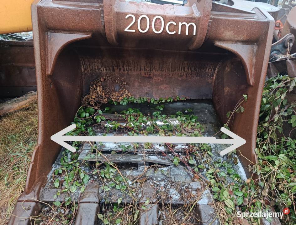 Duża łyżka do Kopania 200 pojemność 39m Liebherr Wrocław