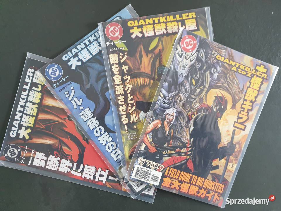 Manga Giantkiller 4 komiksy Marvel USA Gdynia sprzedam