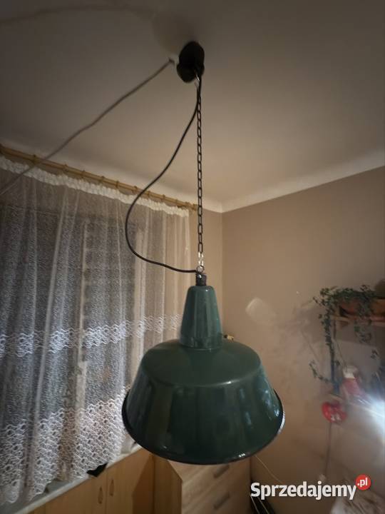 Lampa industrialnaOBs3 z lat 60 Radom sprzedam