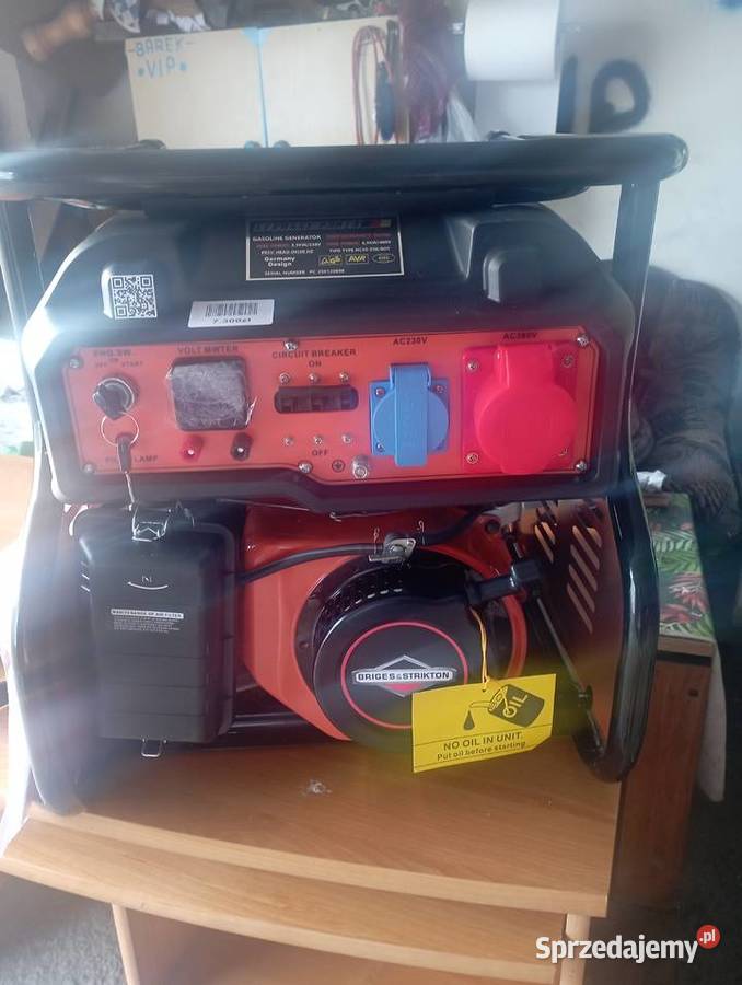 Nowy GENERATOR PRĄDU Na Sil Briggs Stratton Golasowice