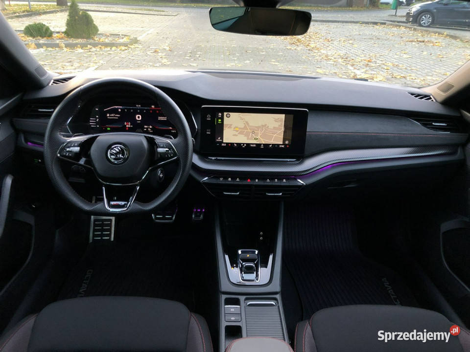 koda Octavia IV RS 2023 20 TDI 200 Automat Full 200KM wielkopolskie