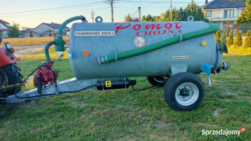 Beczkowóz Pomot Chojna 2500 litrów Łuków