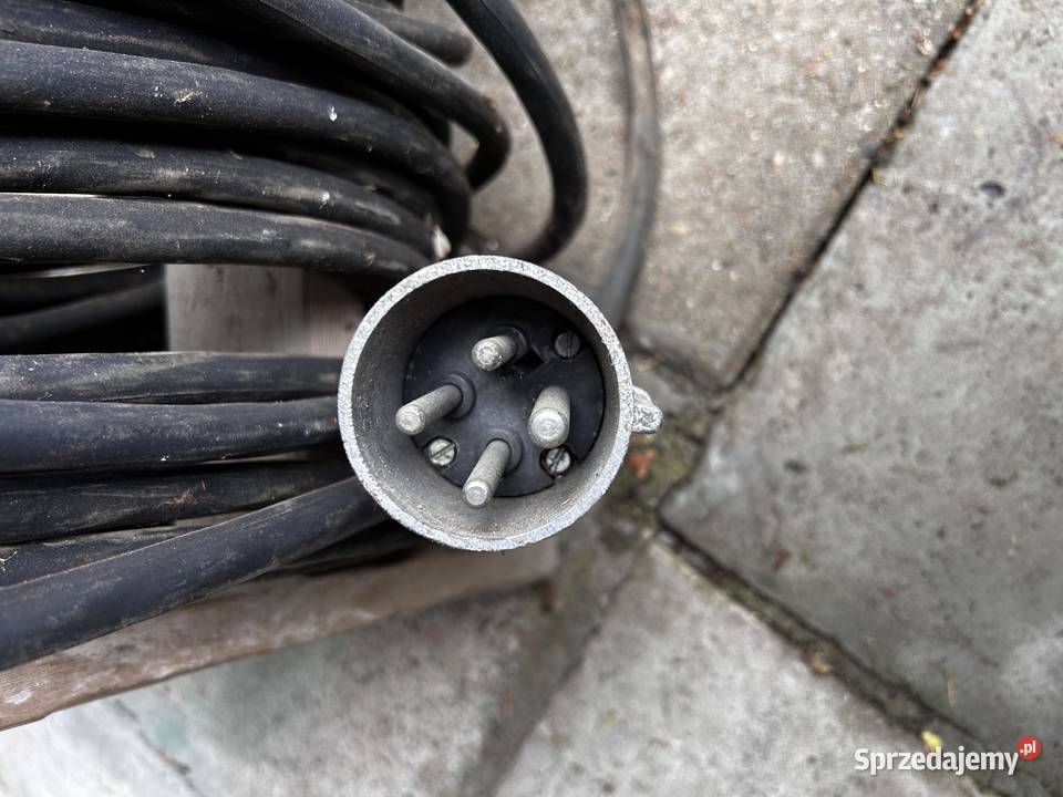Przedłużacz siłowy gumowy 32A 6h 320v około 40m warmińsko-mazurskie Giżycko
