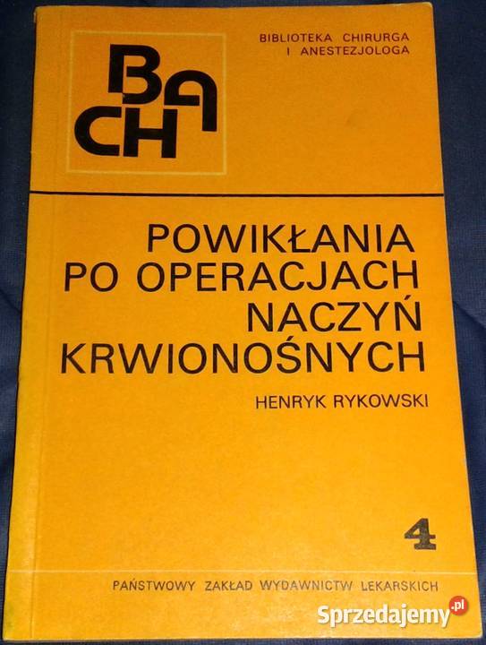 Powikłania operacjach naczyń krwionośnych H sprzedam