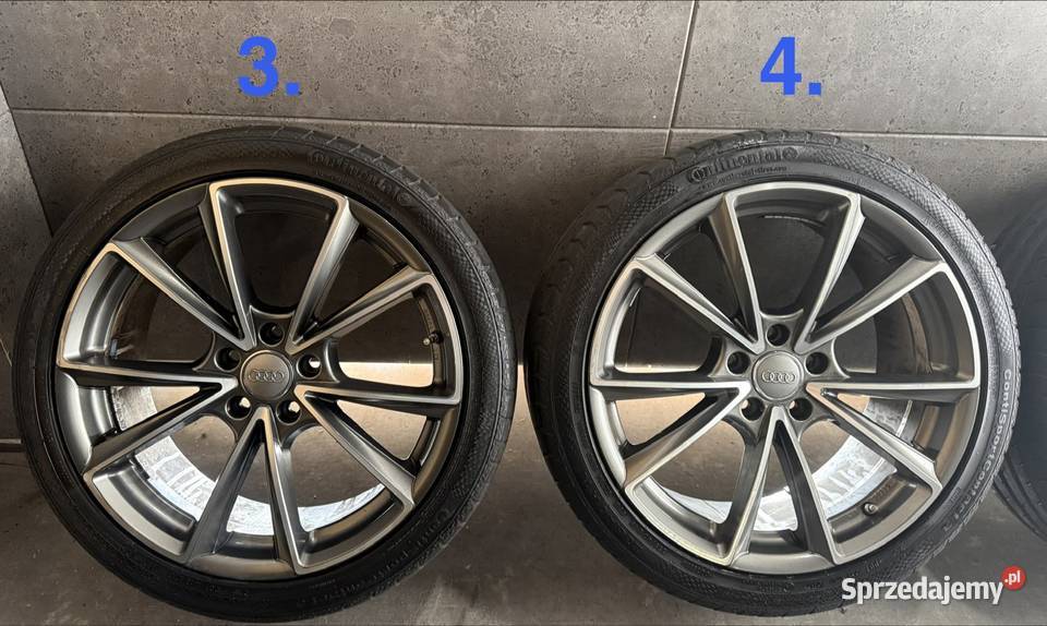 19 Audi A4 A6 felgi koła komplet 5x112 ET45 8J Lubasz