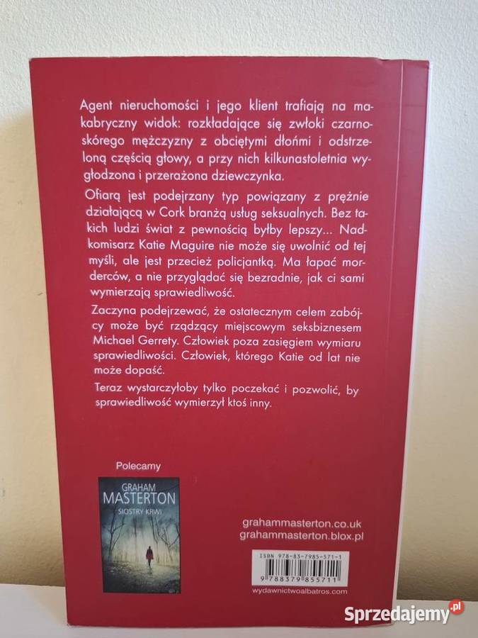 Czerwone światło hańby Graham Masterton thriller Kamienna Góra sprzedam