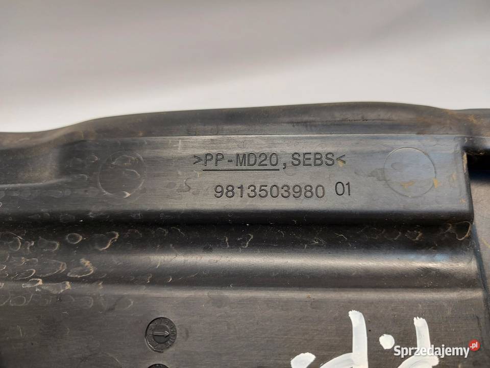 PEUGEOT 508 II Osłona wygłuszenie błotnika przód osobowe