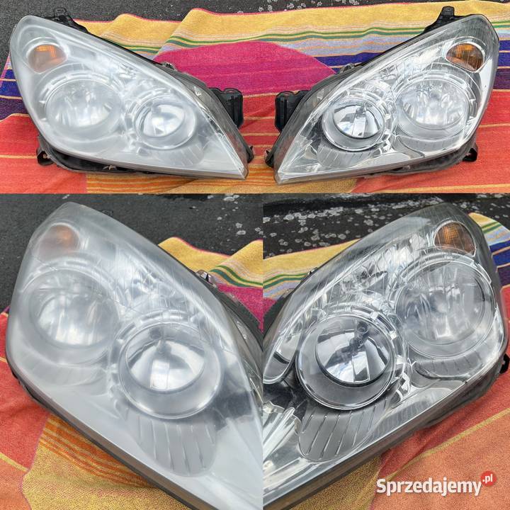 lampy przód przednie polift opel astra h Mściszewice