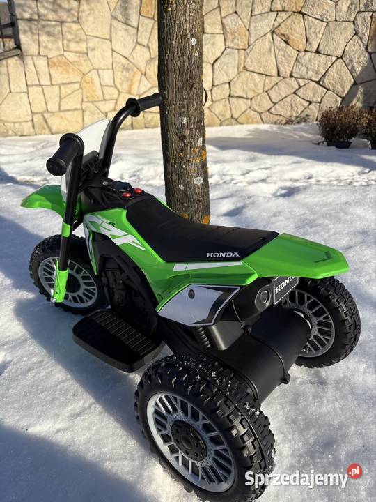 Cross dziecięcy na akumulator Honda CRF 450R 6V Luboszyce sprzedam