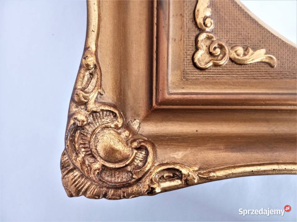 LUSTRO drewniane XVIII wiek Warszawa