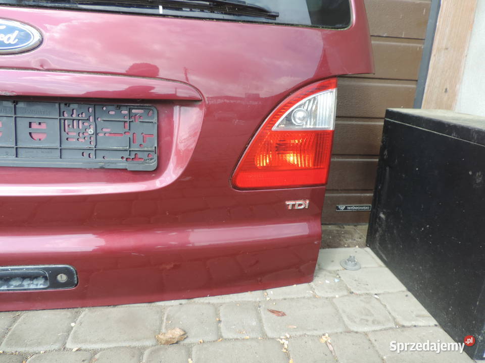 FORD GALAXY I MK1 FL KLAPA BAGAŻNIKA TYLNA TYŁ