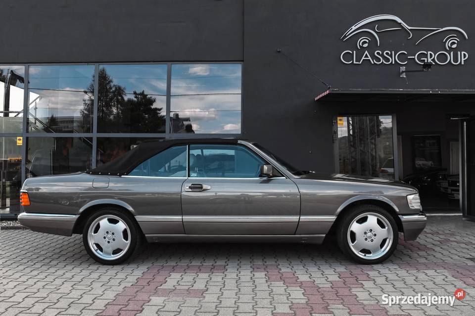 MercedesBenz C126 500SEC Bhr Cabriolet Rybarzowice