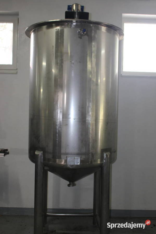 zbiornik 1500l nierdzewny z mieszadłem ze Produkcja małopolskie Krynica-Zdrój