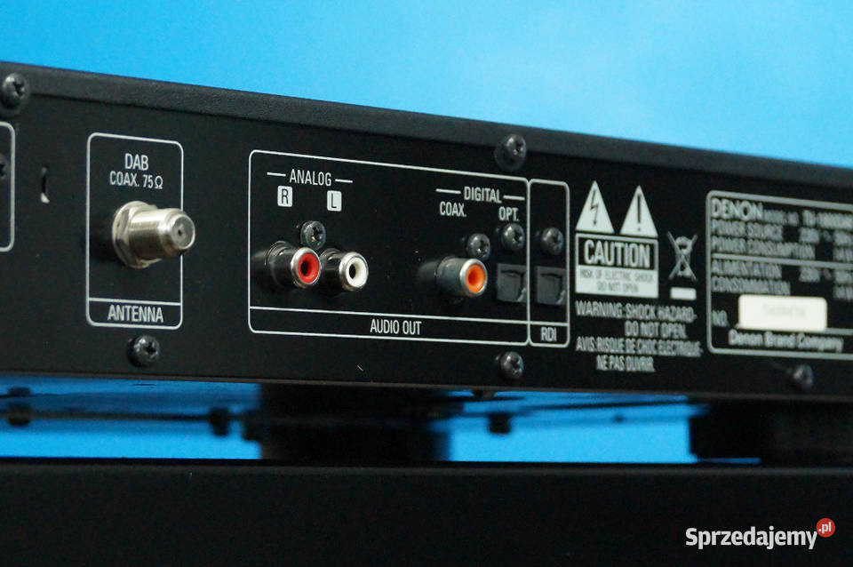 TUNER RADIOWY MARKI DENON TU1800 DAB RDS PILOT Jerzmanowice