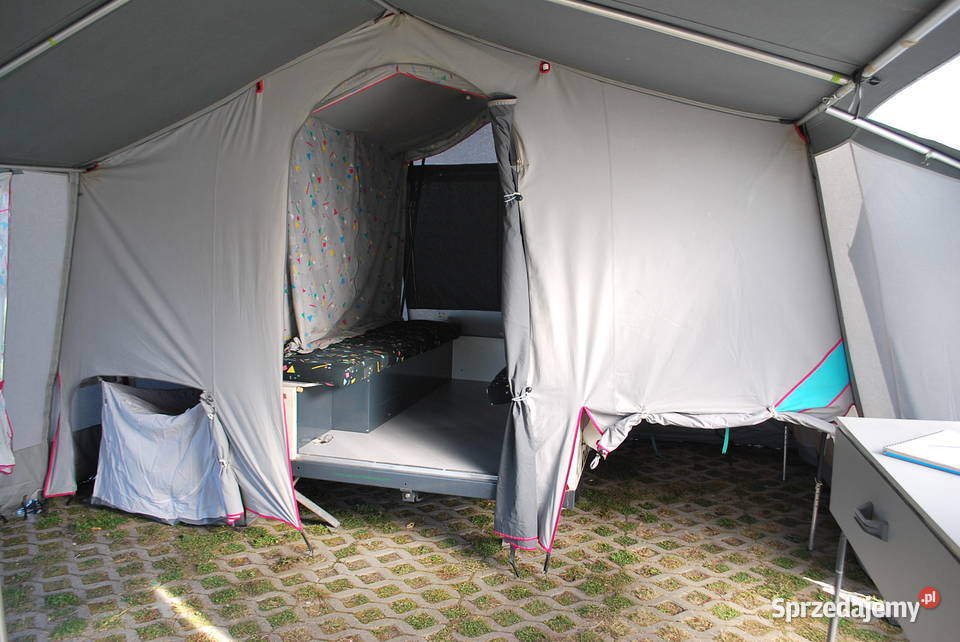 PRZYCZEPA KEMPINGOWA NAMIOTOWA RACLET 1996 R