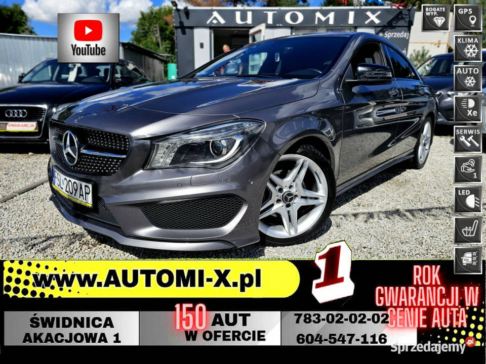 Mercedes CLA 180 16 Benz AMG Pakiet Świdnica