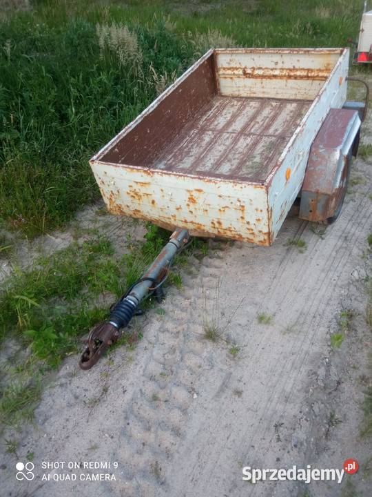 Przyczepka samochodowa 500 burtowe Przyczepy Czyżkowo sprzedam