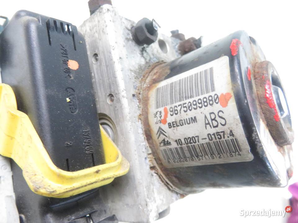 POMPA ABS PEUGEOT 207 9675099880 10020701574 Układ ABS i ESP
