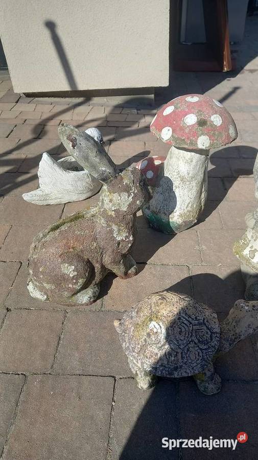 Figurki ogrodowe gipsowe Kórnik sprzedam