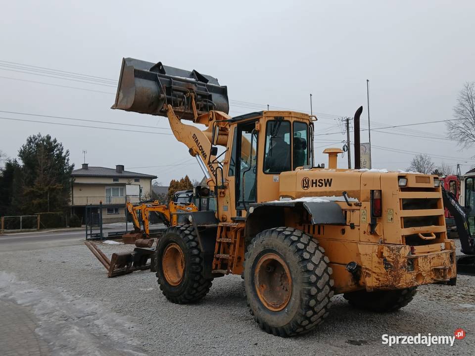 Stalowa Wola 515G łyżka i widły Koparko ładowarki