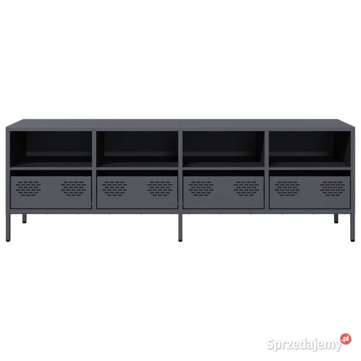 Szafka RTV antracyt 135x39x435 stal walcowana na Warszawa