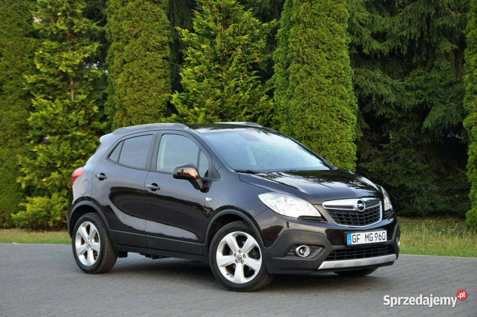 Opel Mokka 16i116Mokka BrownWelutGrzana Rok produkcji 2013 mazowieckie Ostrów Mazowiecka sprzedam