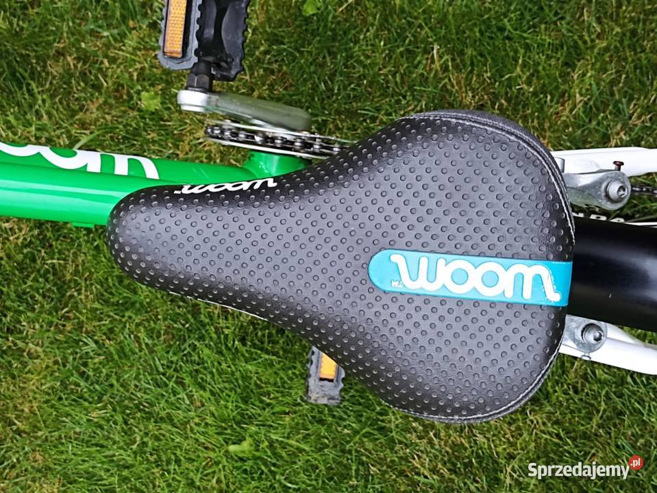 Rower rowerek dziecięcy Woom 3 zielony koła R16 Łuków