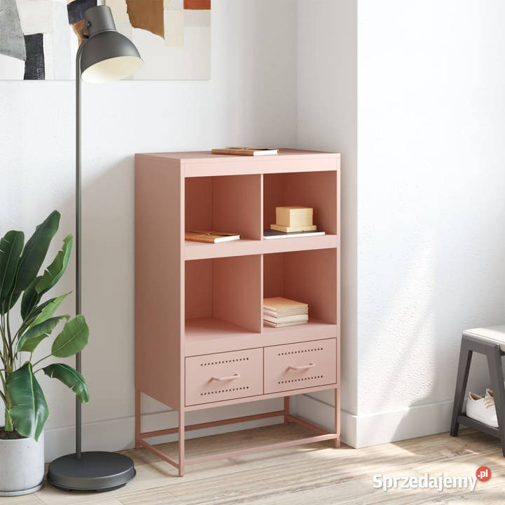 Szafka różowa 68x39x1115 stalowa WM846603 Warszawa