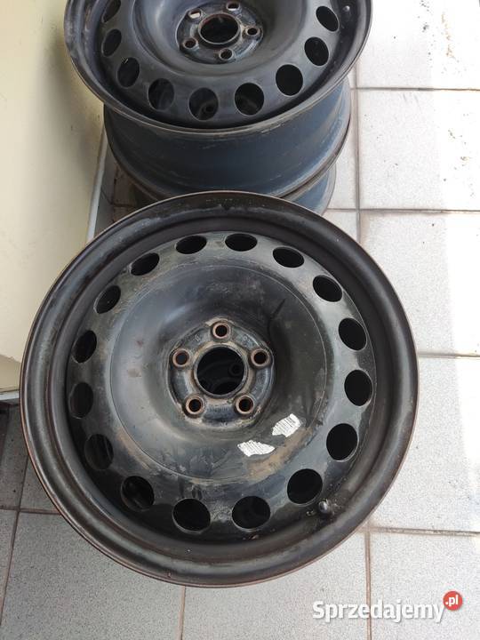 Oryginalne felgi stalowe 16 5x100 Audi Skoda